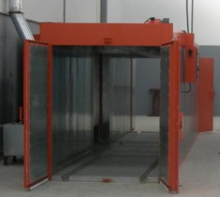 HORNOS DE CURADO TIPO CAJA PUERTAS AL FRENTE Y ATRAS